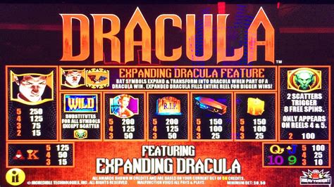 Dracula Slot Machine .